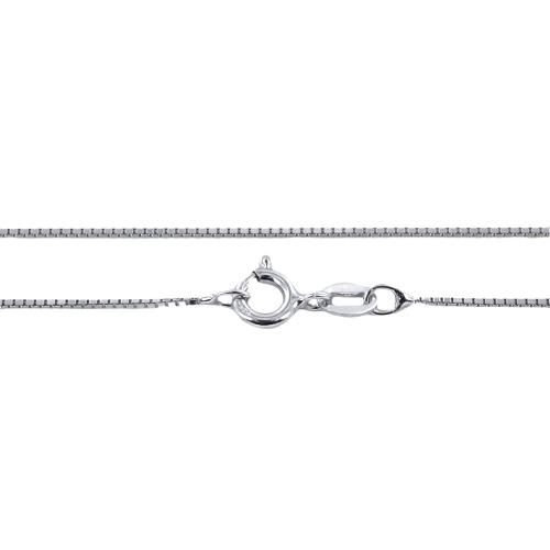 Catena veneziana unisex in argento 45cm - cappagli charme - Modalova