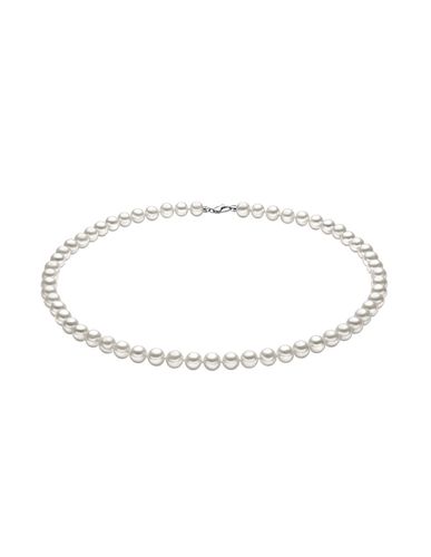 Collana GIOIELLI di perle ed oro bianco FWQ104 - Comete - Modalova