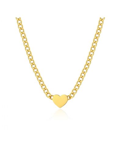 Collana S'AGAPO' MY LOVE Acciaio 316L SYL04 Gold - S'Agapo By Brosway - Modalova