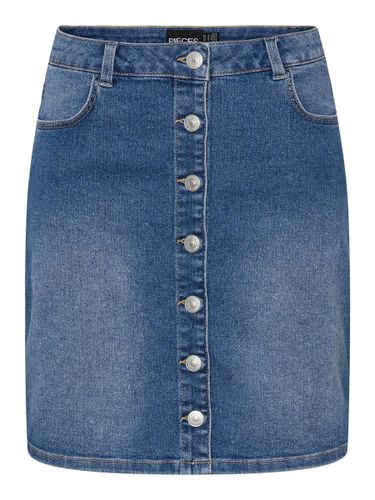 Gonna Di Jeans - Pieces - Modalova