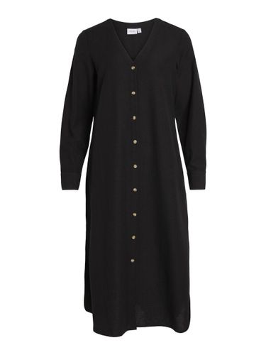 Midi Vestito Camicia - Vila - Modalova