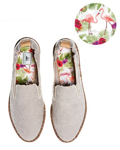 Scarpe Slip-on Quintana Canvas Washed - Watson & Parker - Modalova