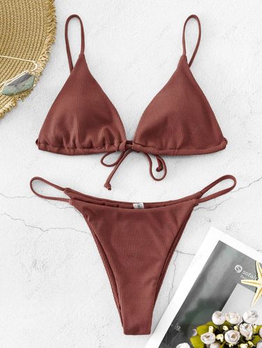 Costume da Bagno Bikini a Costine di - ZAFUL - Modalova