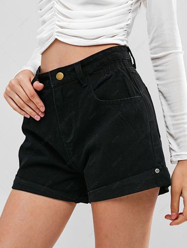 Pantaloncini di Jeans a Vita Alta - ZAFUL - Modalova