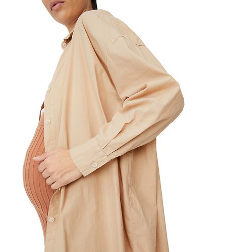 Cotton On Maternity - Camicia dad fit beige - Cotton:On Maternity - Modalova