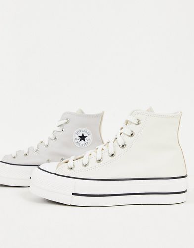 Chuck Taylor Lift Hi - Sneakers alte bianco sporco con suola platform - Converse - Modalova