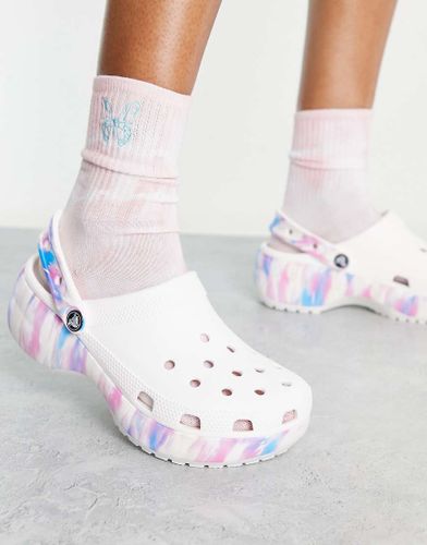 Classic - Zoccoli color sogno con suola platform-Multicolore - Crocs - Modalova