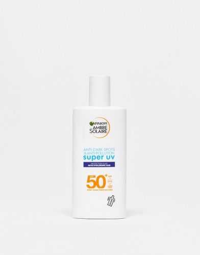 Ambre Solaire - Fluido ultra leggero per il viso per pelli sensibili SPF50+ 40 ml-Trasparente - Garnier - Modalova