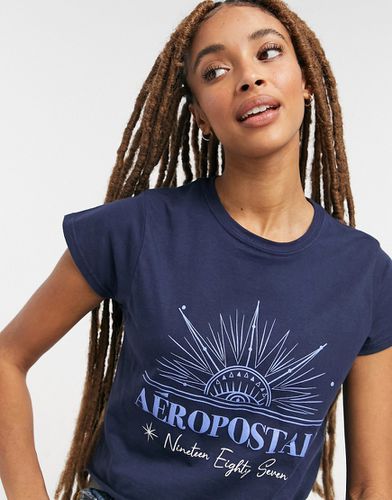 Maglietta corta e morbida con grafica con alba, colore - Aeropostale - Modalova