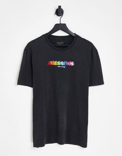 Gamer - T-shirt nera-Nero - AllSaints - Modalova