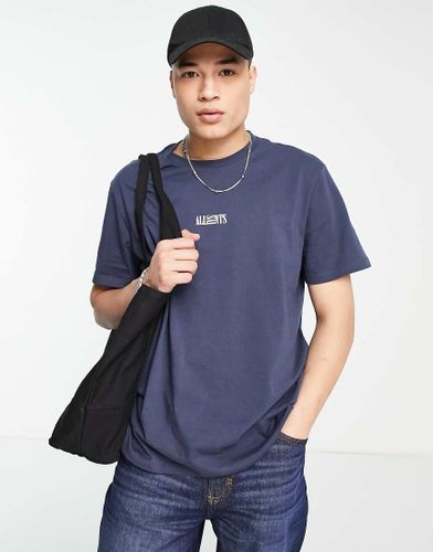State - T-shirt girocollo blu - AllSaints - Modalova