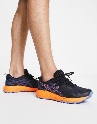 Running Gel-Sonoma 6 - Sneakers nere e arancioni-Nero - Asics - Modalova