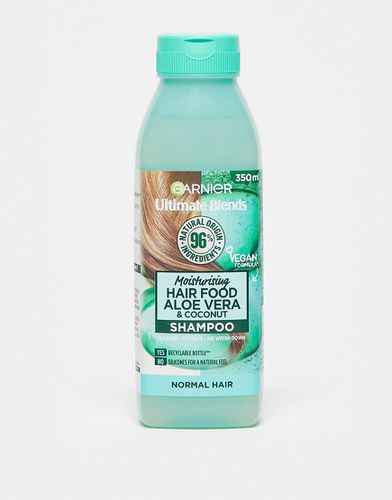 Ultimate Blends Hair Food - Shampoo idratante all'aloe vera per capelli normali da 350 ml - Garnier - Modalova