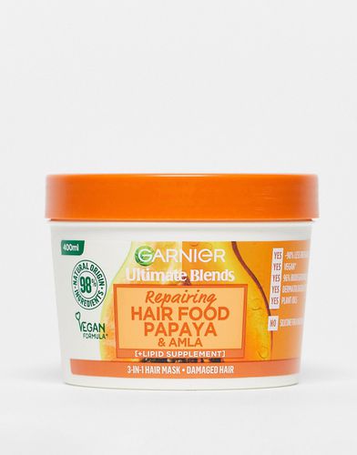 Ultimate Blends Vegan Hair Food - Maschera 3 in 1 per capelli danneggiati 390 ml - Garnier - Modalova