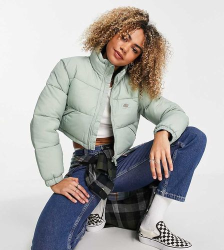 Atlanta - Piumino taglio corto verde giada in esclusiva per ASOS - Dickies - Modalova