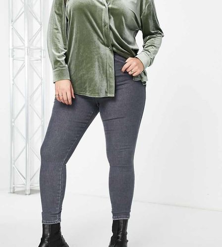 Moxy Sky high - Jeans super skinny a vita alta, colore scuro slavato - Dr Denim Plus - Modalova