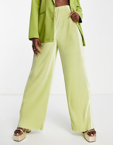 Pantaloni plissé con fondo ampio, colore - EI8TH HOUR - Modalova