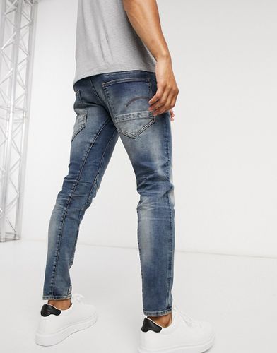D-Staq - Jeans slim 3D lavaggio medio invecchiato - G-Star - Modalova