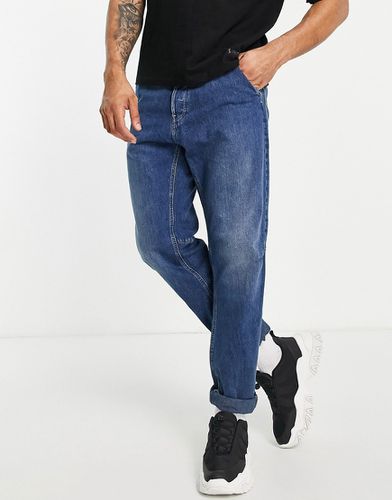 Grip 3D - Jeans comodi affusolati lavaggio medio - G-Star - Modalova