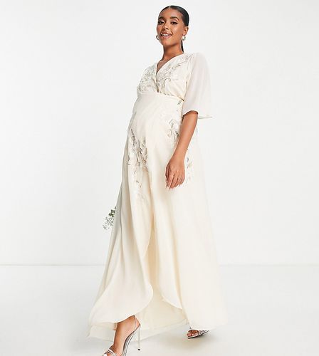 Leila - Vestito da sposa color avorio-Bianco - Hope & Ivy Maternity - Modalova