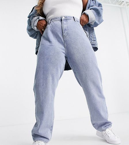 X Yasmine Chanel - Jeans dritti blu - In The Style Plus - Modalova