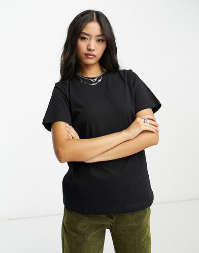 Anna - T-shirt girocollo nera-Nero - JJXX - Modalova