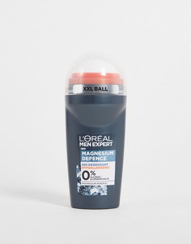 Deodorante roll-on Magnesium Defence Hypoallergenic 48H da 50ml-Nessun colore - L'Oreal Men Expert - Modalova