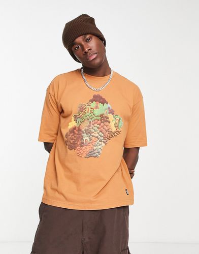 Levi's - Skate - T-shirt arancione con stampa grafica del logo sul petto-Black - LEVIS SKATEBOARDING - Modalova
