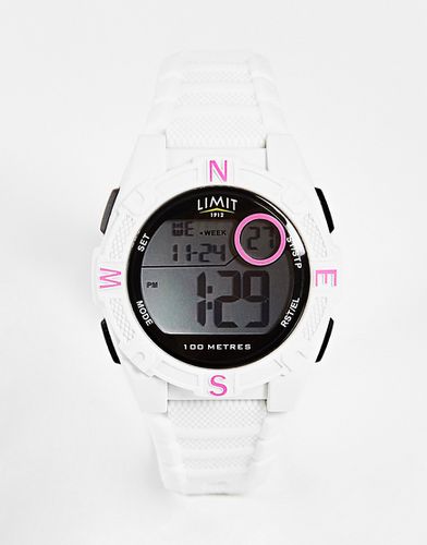 Orologio digitale con dettagli rosa - Limit - Modalova