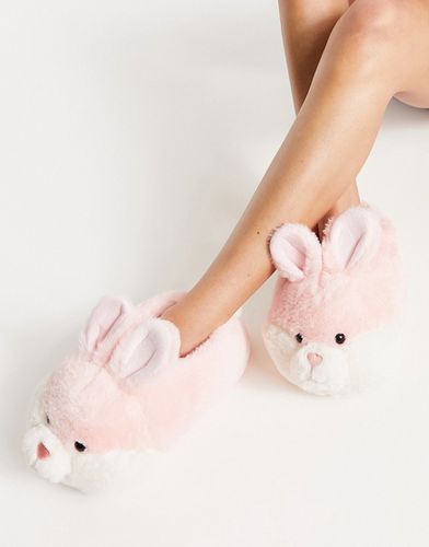 Pantofole modello coniglietto rosa - Monki - Modalova