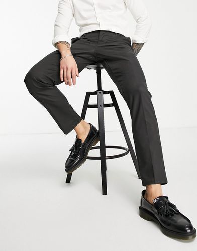 Pantaloni eleganti slim grigio scuro - New Look - Modalova