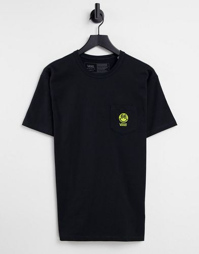 OTW - T-shirt nera con tasca ricamata-Nero - Vans - Modalova