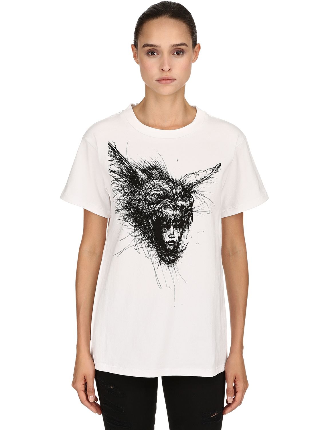 T-shirt "lvr Edition The Hyena" In Cotone - DIM MAK COLLECTION - Modalova