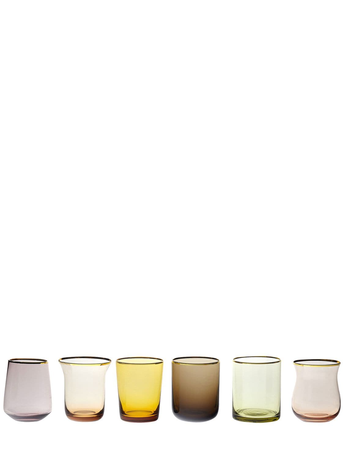 Set Di 6 Bicchieri Diversi - BITOSSI HOME - Modalova