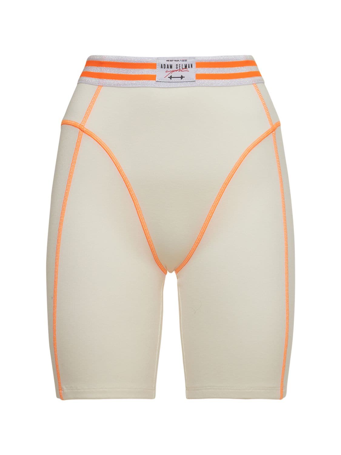 Shorts In Misto Cotone French Cut - ADAM SELMAN SPORT - Modalova