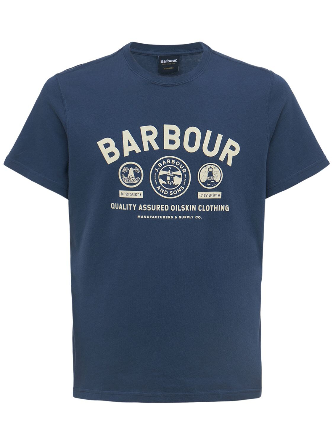 T-shirt Barbour Keelson In Cotone - BARBOUR - Modalova