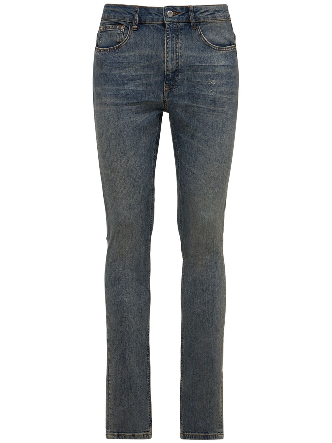 Jeans Skinny In Denim Di Cotone - FLANEUR HOMME - Modalova