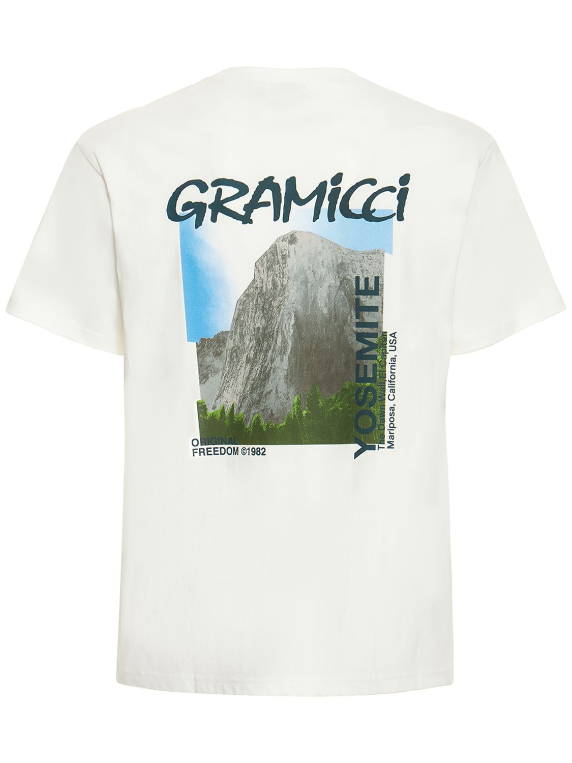 T-shirt Dawn Wall Con Stampa - GRAMICCI - Modalova