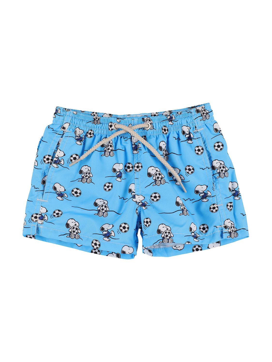 Snoopy Print Nylon Swim Shorts - MC2 SAINT BARTH - Modalova