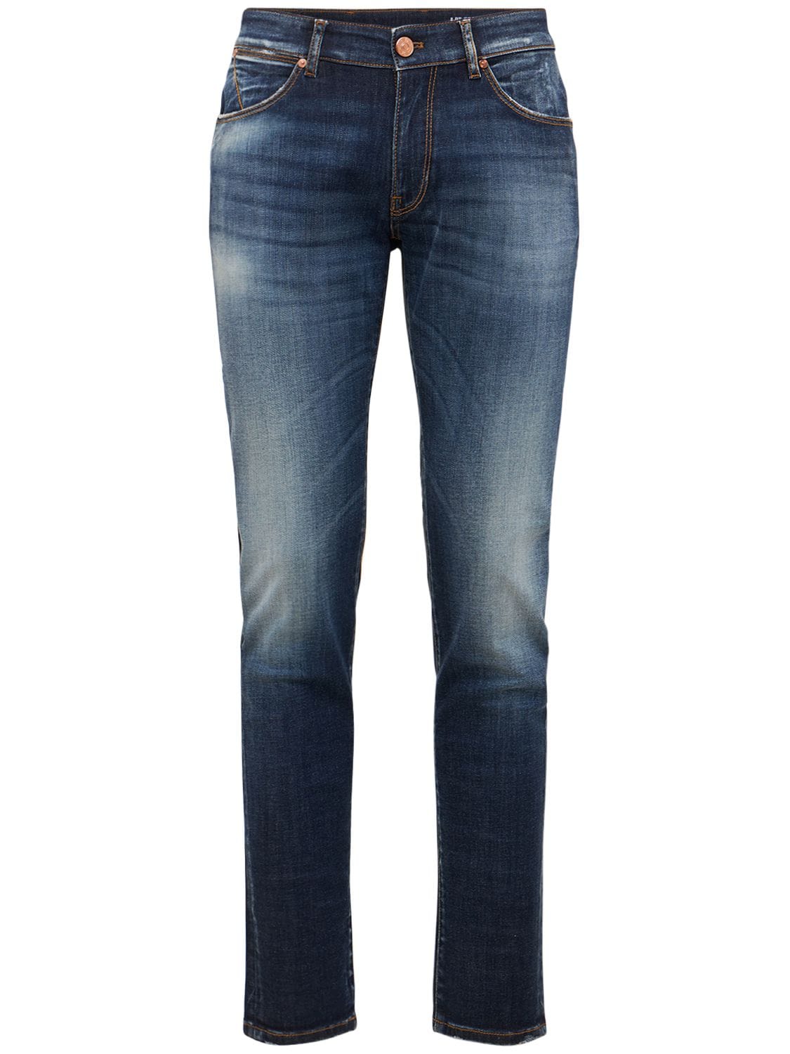 Jeans Super Slim Fit In Denim 17.5cm - PT TORINO - Modalova