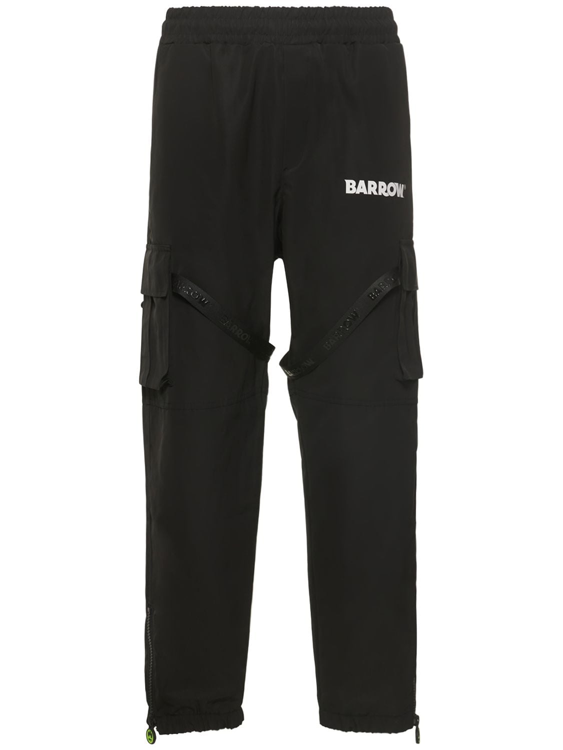 Pantaloni In Nylon Ripstop Con Logo - BARROW - Modalova
