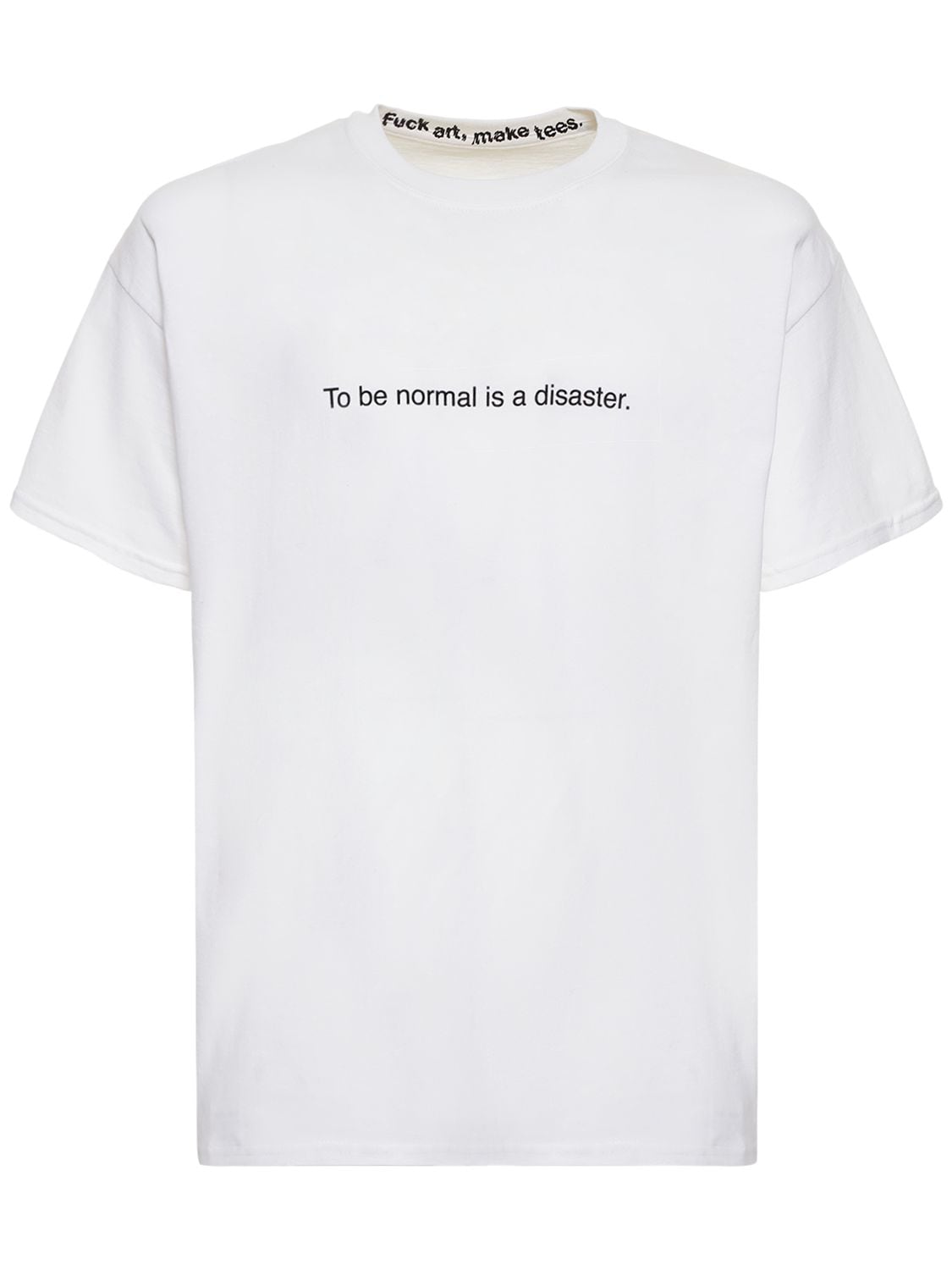 T-shirt In Cotone Con Stampa - FAMT - FUCK ART MAKE TEES - Modalova