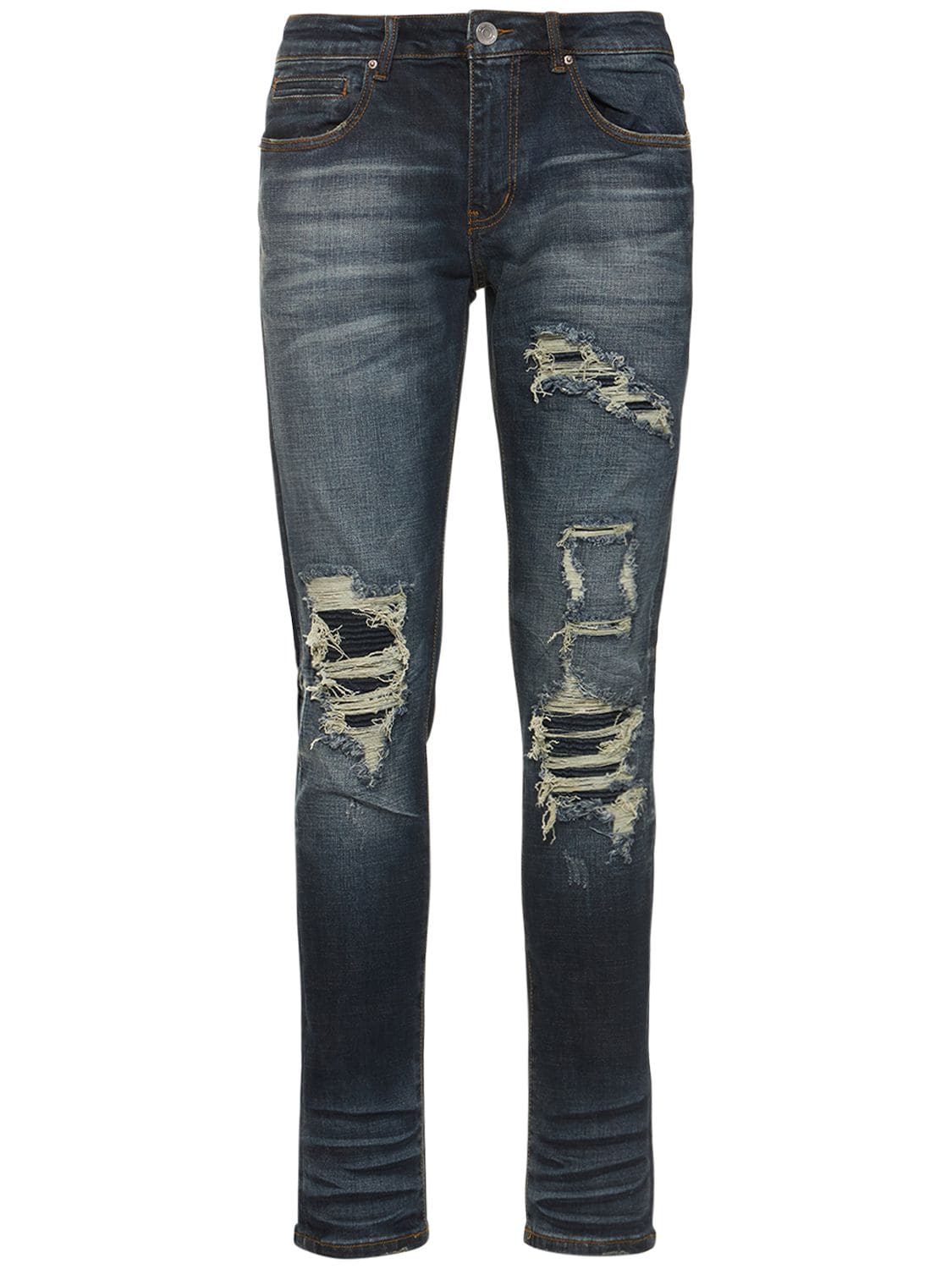Jeans Slate Rip & Repair In Denim - EMBELLISH - Modalova