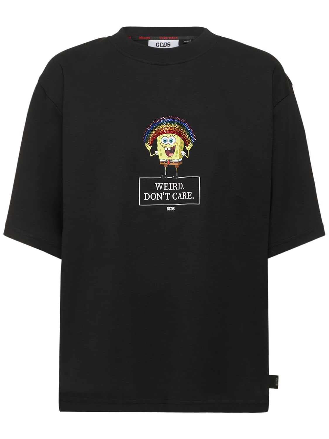 T-shirt Spongebob Don't Care - GCDS - Modalova