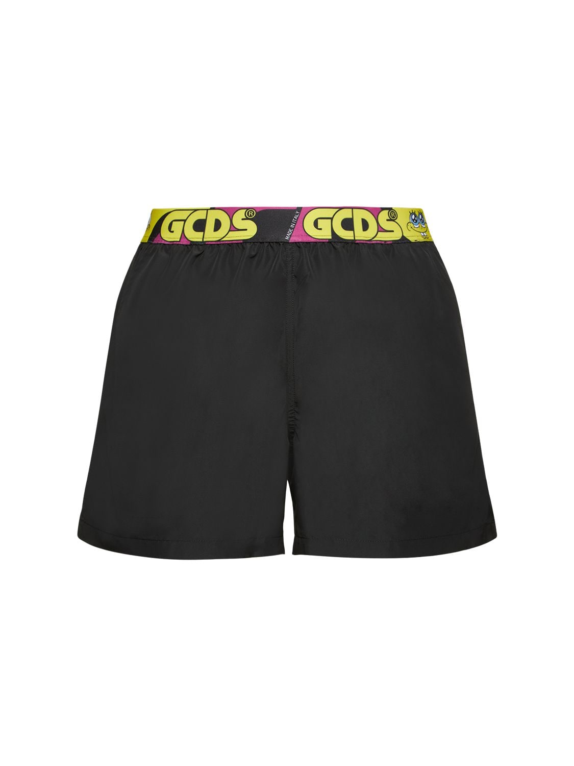 Shorts Mare X Spongebob Con Logo - GCDS - Modalova