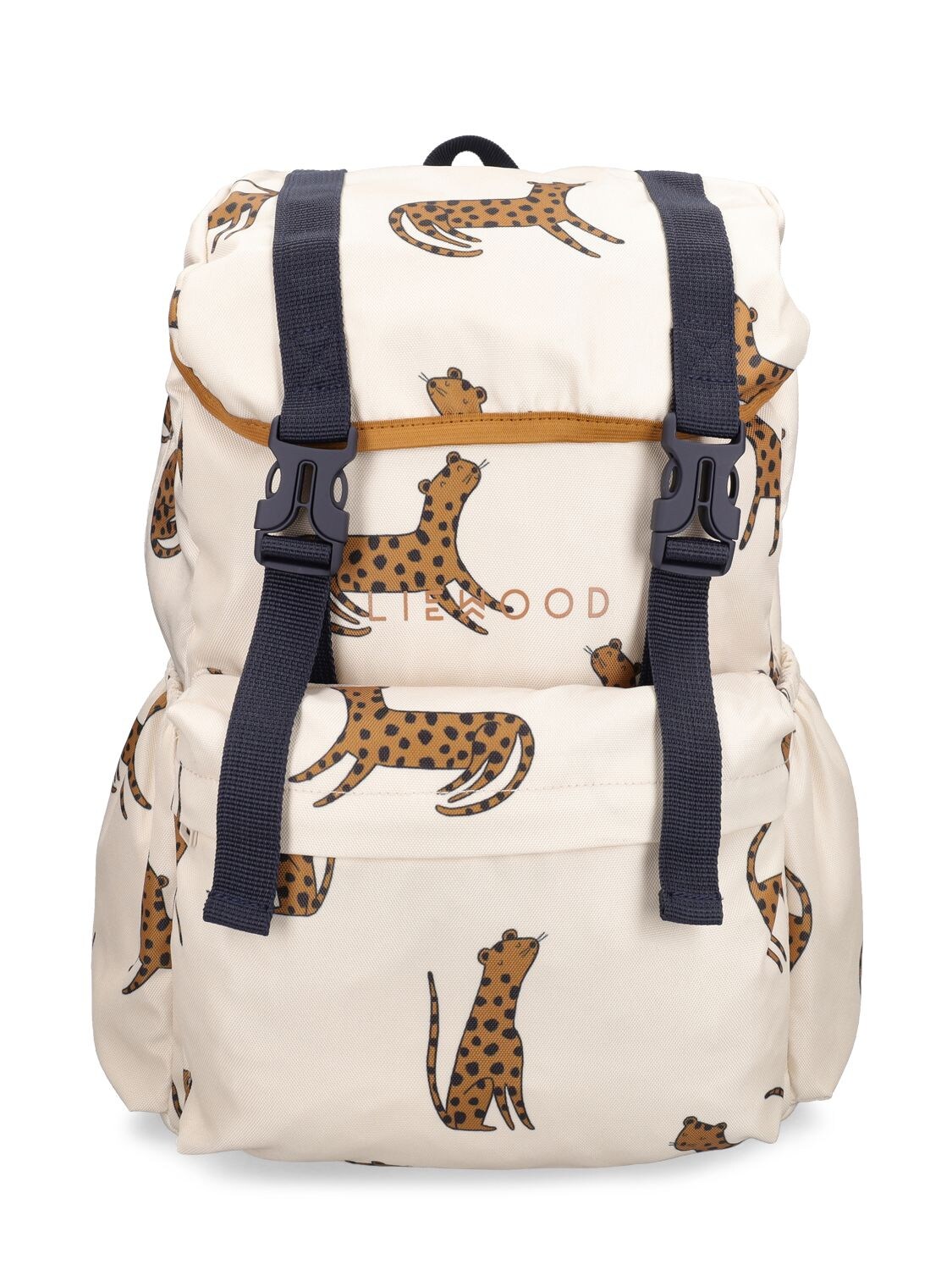 Leopard Print Recycled Nylon Backpack - LIEWOOD - Modalova