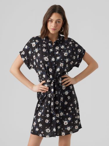 Vestito Corto Regular Fit Collo Camicia - Vero Moda - Modalova