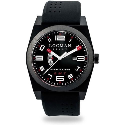 Orologio cassa in titanio pvd black 43 mm - Locman - Modalova