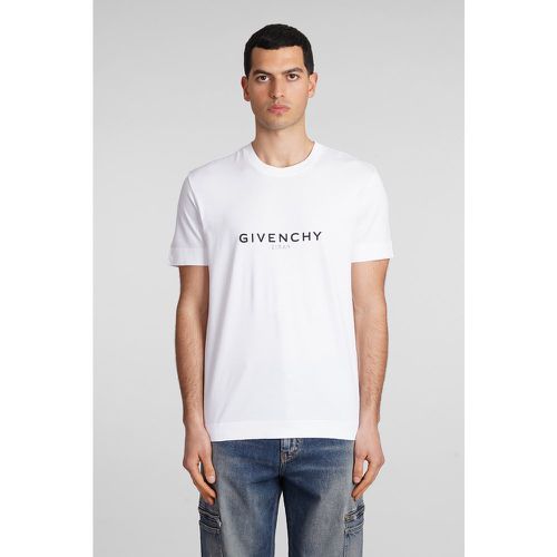 T-Shirt in Cotone Bianco - Givenchy - Modalova