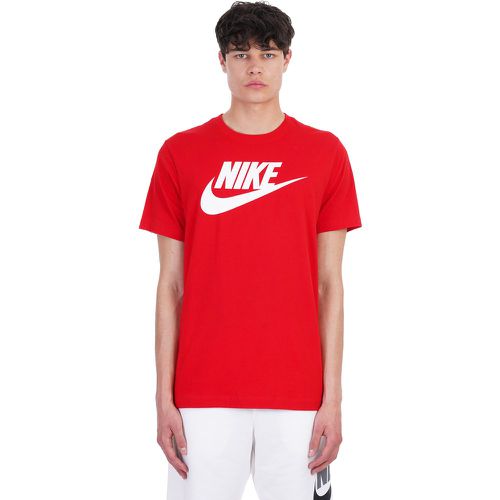 T-Shirt in Cotone Rosso - Nike - Modalova